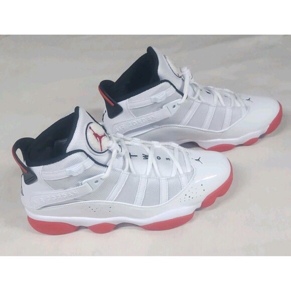 Nike Jordan 6 Rings Men\'s 8.5  Red White Black New In Box